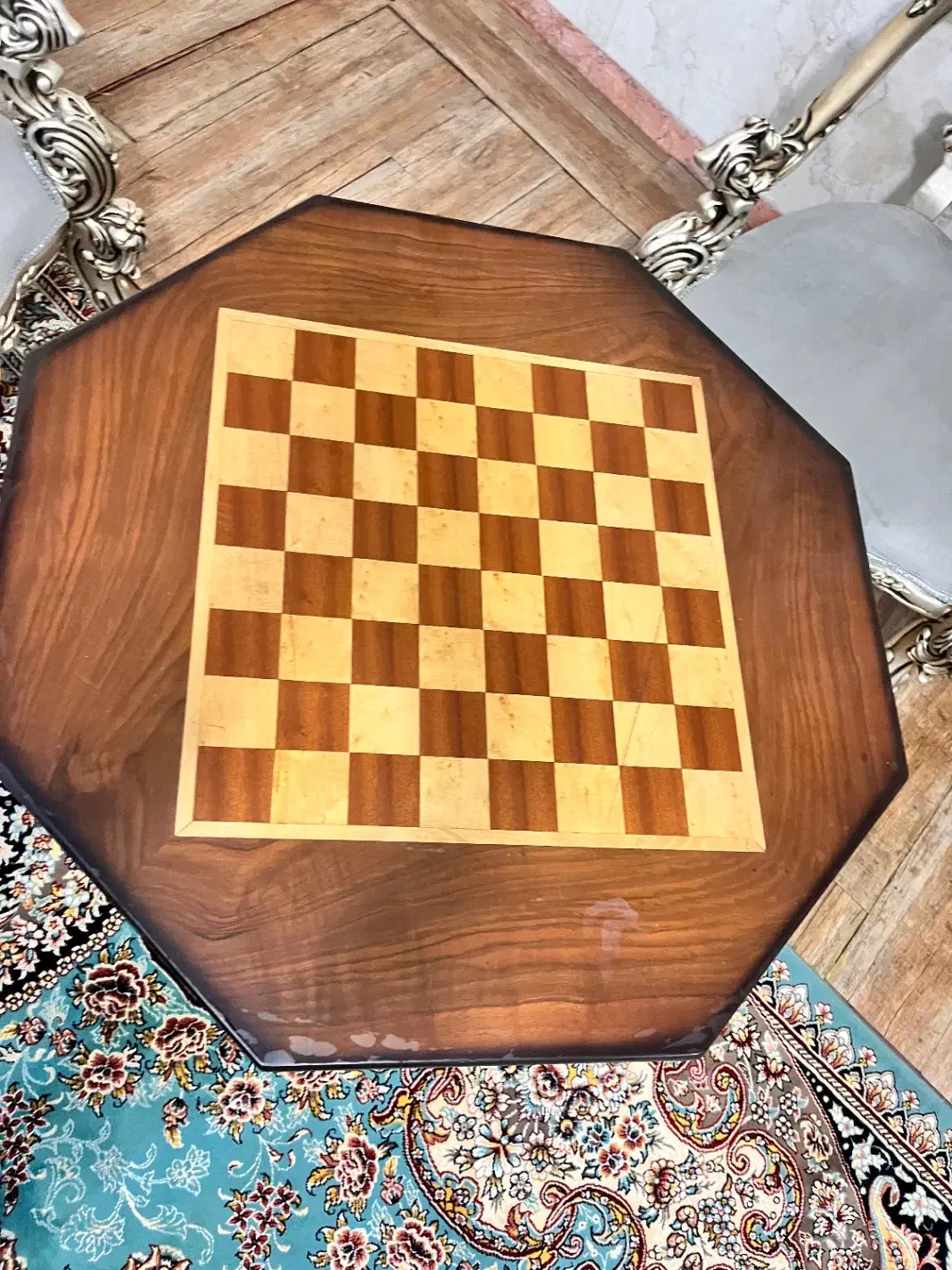 میز شطرنج چوبی|مبلمان خانگی و میز عسلی|کرمانشاه, |دیوار