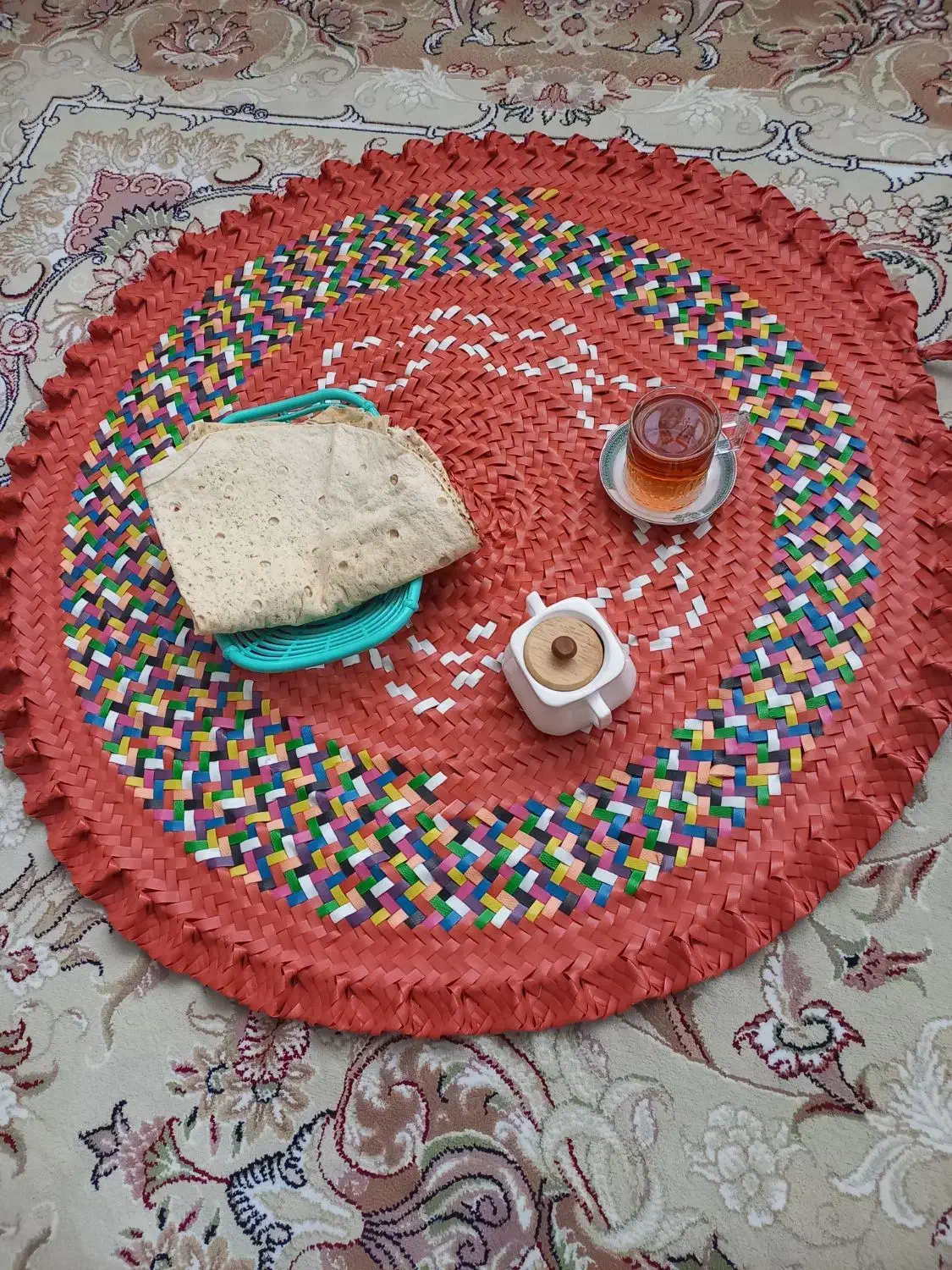 سفره حصیری|صنایع دستی و سایر لوازم تزئینی|مشهد, احمدآباد|دیوار