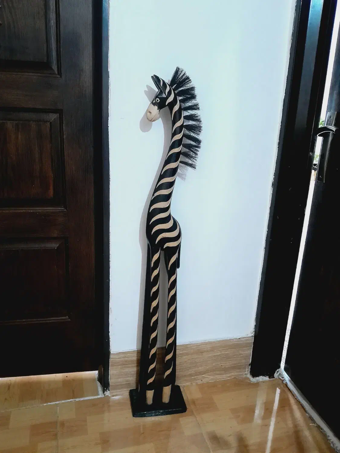 مجسمه چوبی کاردست|مجسمه، تندیس، ماکت|قم, پردیسان|دیوار