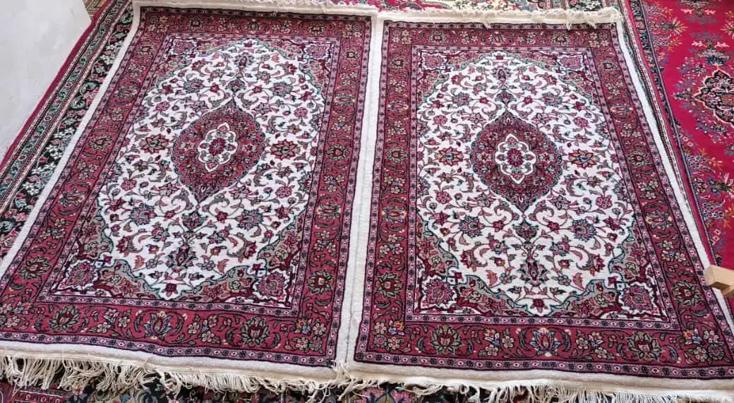 یک جفت فرش دستبافت،نو|فرش|خمین, |دیوار