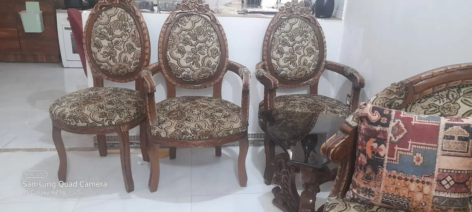 مبل سلطنتی|مبلمان خانگی و میز عسلی|خمام, |دیوار