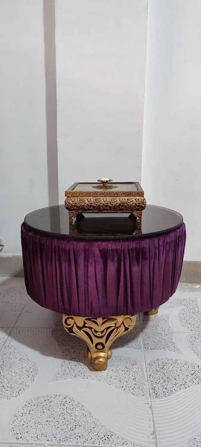 دوتا عسلی به همراه شیشه|مبلمان خانگی و میز عسلی|قرچک, شهرک طلائیه|دیوار