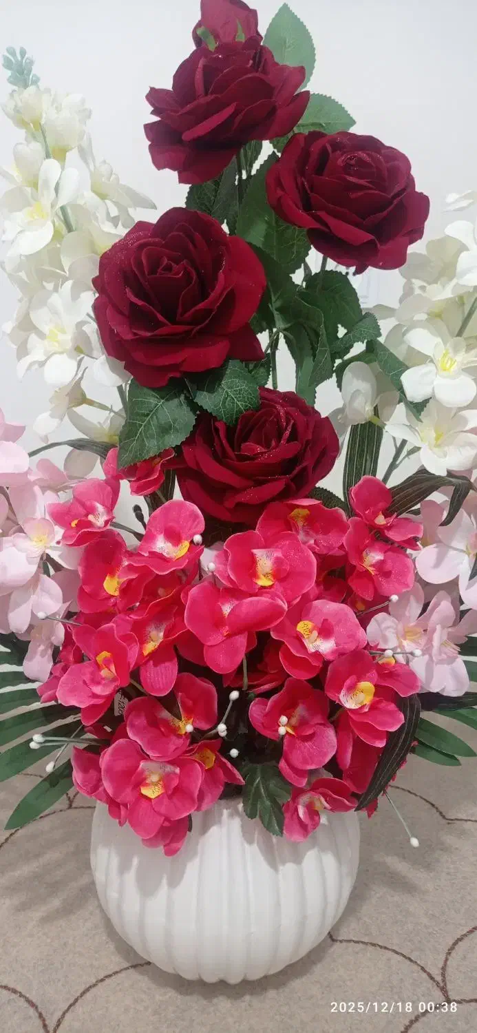 گل نو شاین دار|گل مصنوعی|خوی, |دیوار