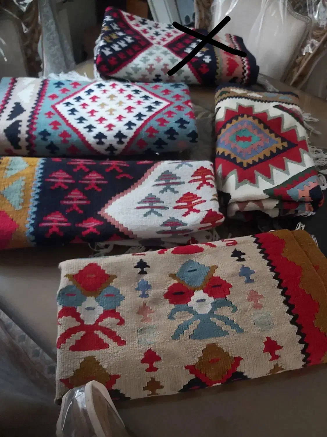 گلیم دستبافت  طرح سنتی|گلیم، جاجیم، گبه|تهران, شهرک محلاتی|دیوار