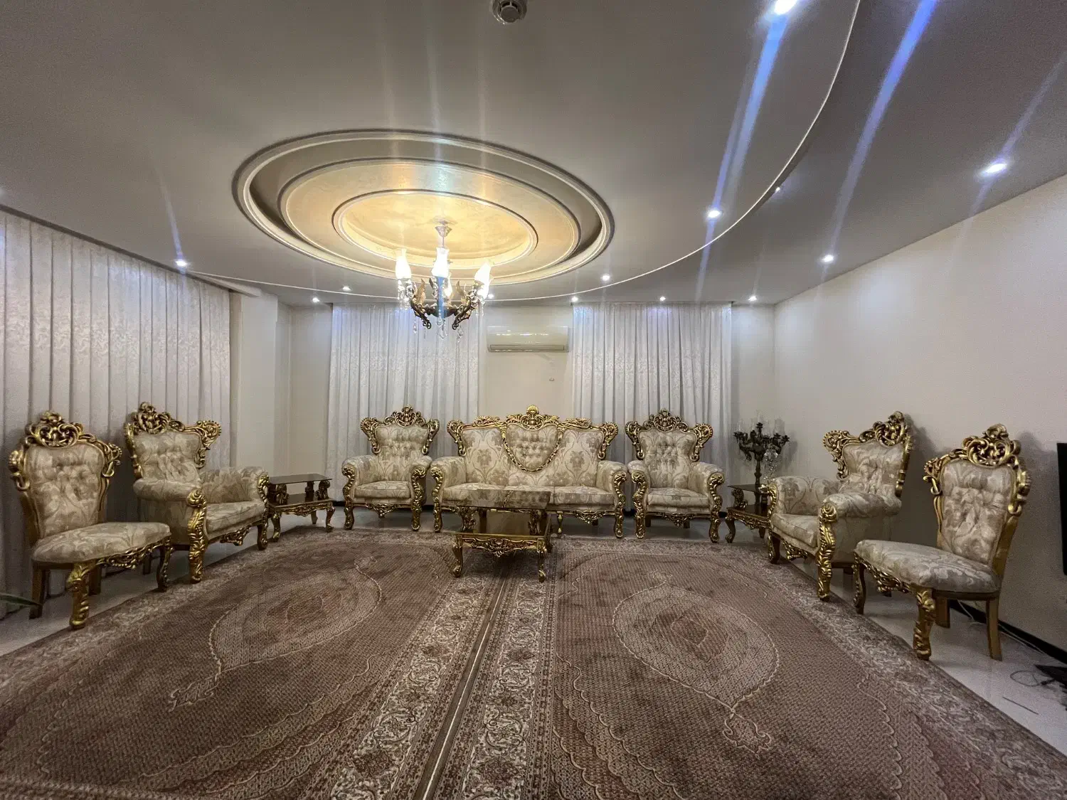 مبل استیل + میز آرایش|مبلمان خانگی و میز عسلی|تهران, کیانشهر|دیوار