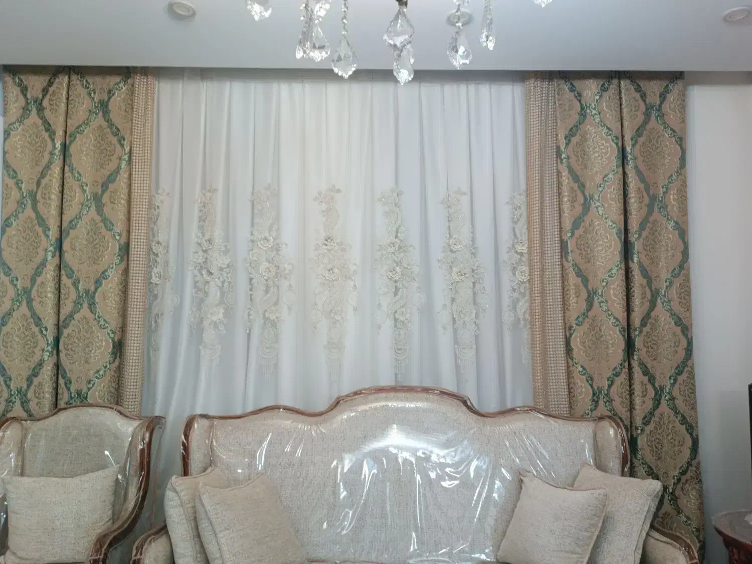 پرده به همراه والان|پرده، رانر، رومیزی|تهران, شهرک استقلال|دیوار