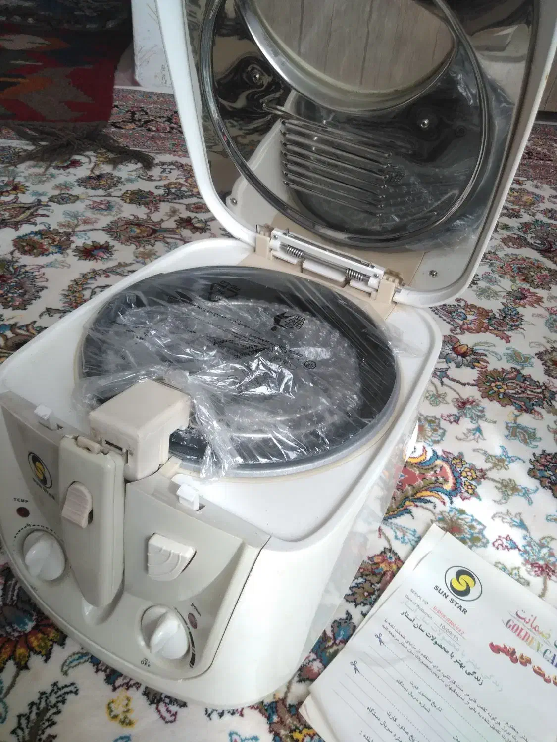 سلام سرخ کن sunstar نواصلااستفاده نشده|اجاق گاز و لوازم برقی پخت‌وپز|اردبیل, |دیوار