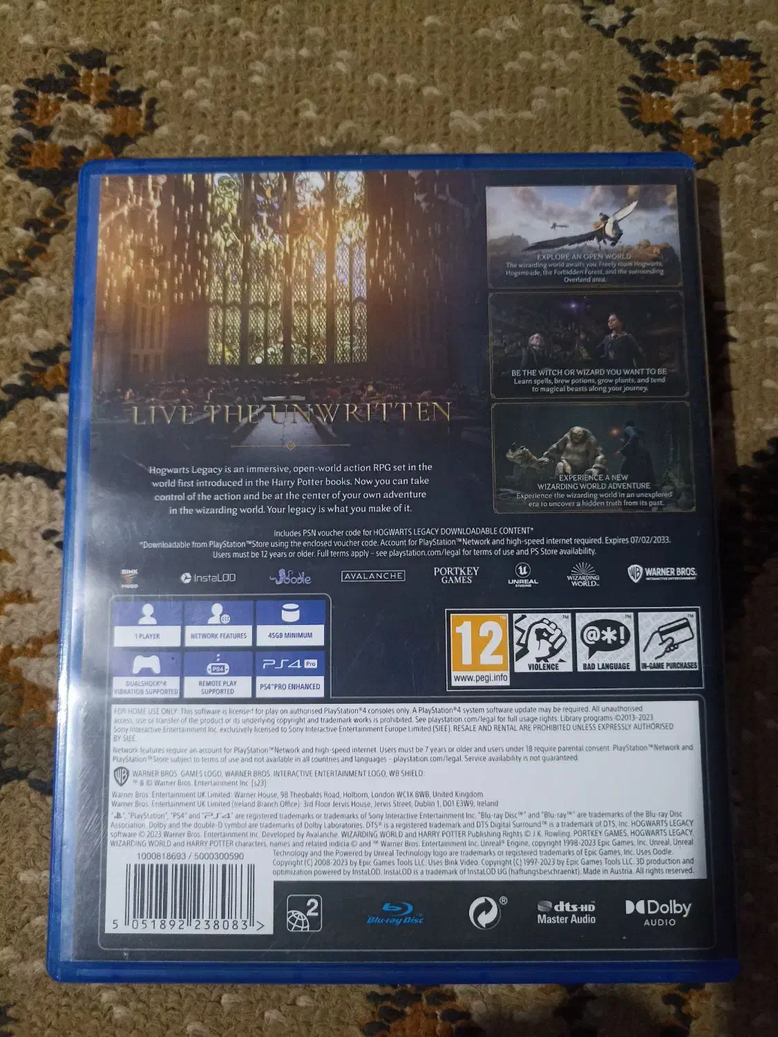 بازی PS4 hogwarts legacy|کنسول، بازی ویدئویی و آنلاین|خمینی‌شهر, |دیوار