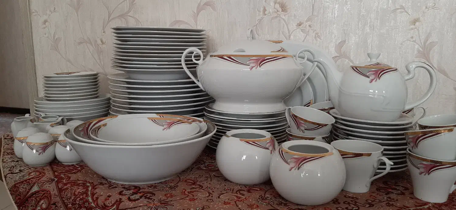 سرویس چینی مقصود 12نفره|ظروف سرو و پذیرایی|پردیس, فاز ۳|دیوار