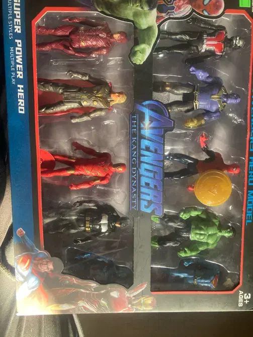 اسباب بازی مجموعه مارول ۱۰ تایی|اسباب‌بازی بچه|اهواز, شریعتی جنوبی|دیوار