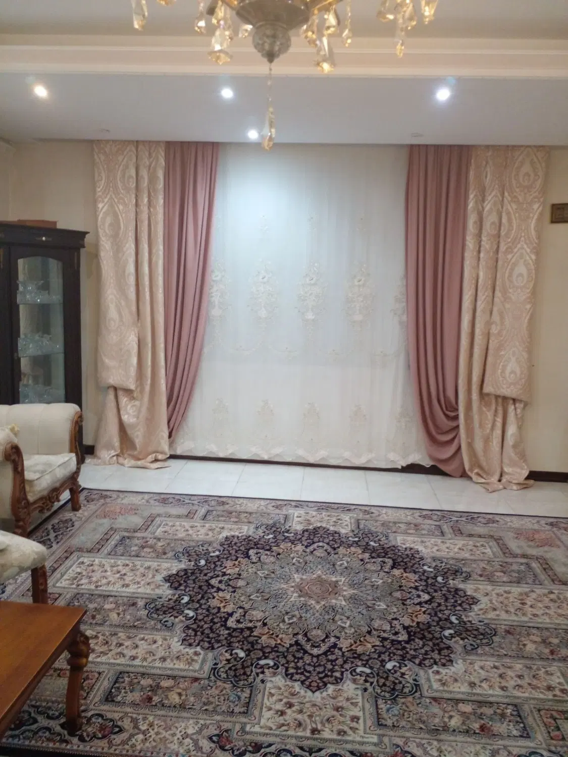 پرده پذیرایی دکور دار|پرده، رانر، رومیزی|تهران, شهرک هما|دیوار