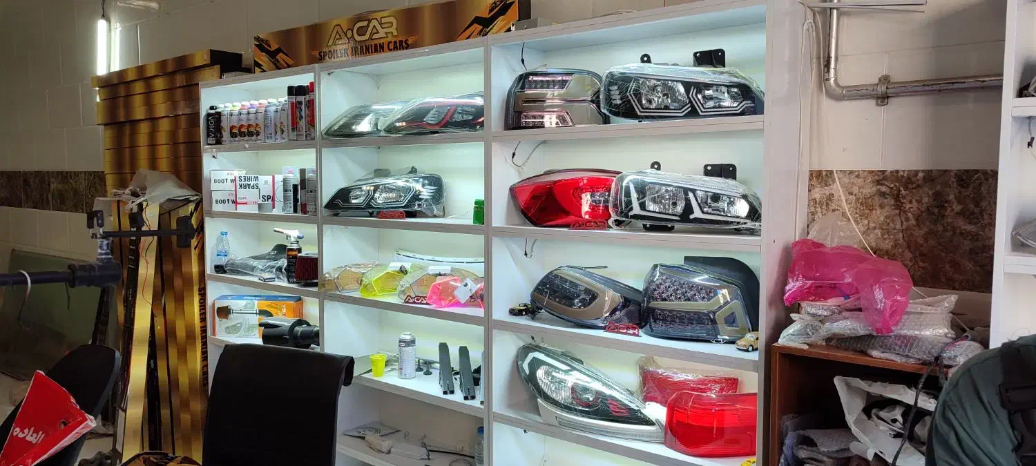 قفسهmdf چراغ دار ۶ طبقه،نناسب همه شغل ها|فروشگاه و مغازه|فردیس, شهرک ارم|دیوار