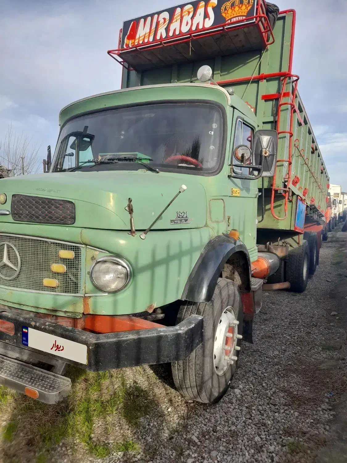 بنزدهچرخ ۱۳۵۴ باری کمپرس ۱۹۲۱|خودرو سنگین|قائم‌شهر, |دیوار