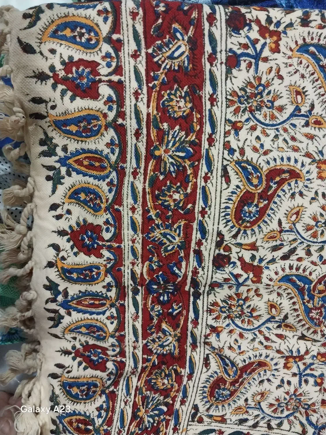 رومیزی سنتی اصفهان ۱در۱ متر نو|پرده، رانر، رومیزی|بندر انزلی, تهران|دیوار