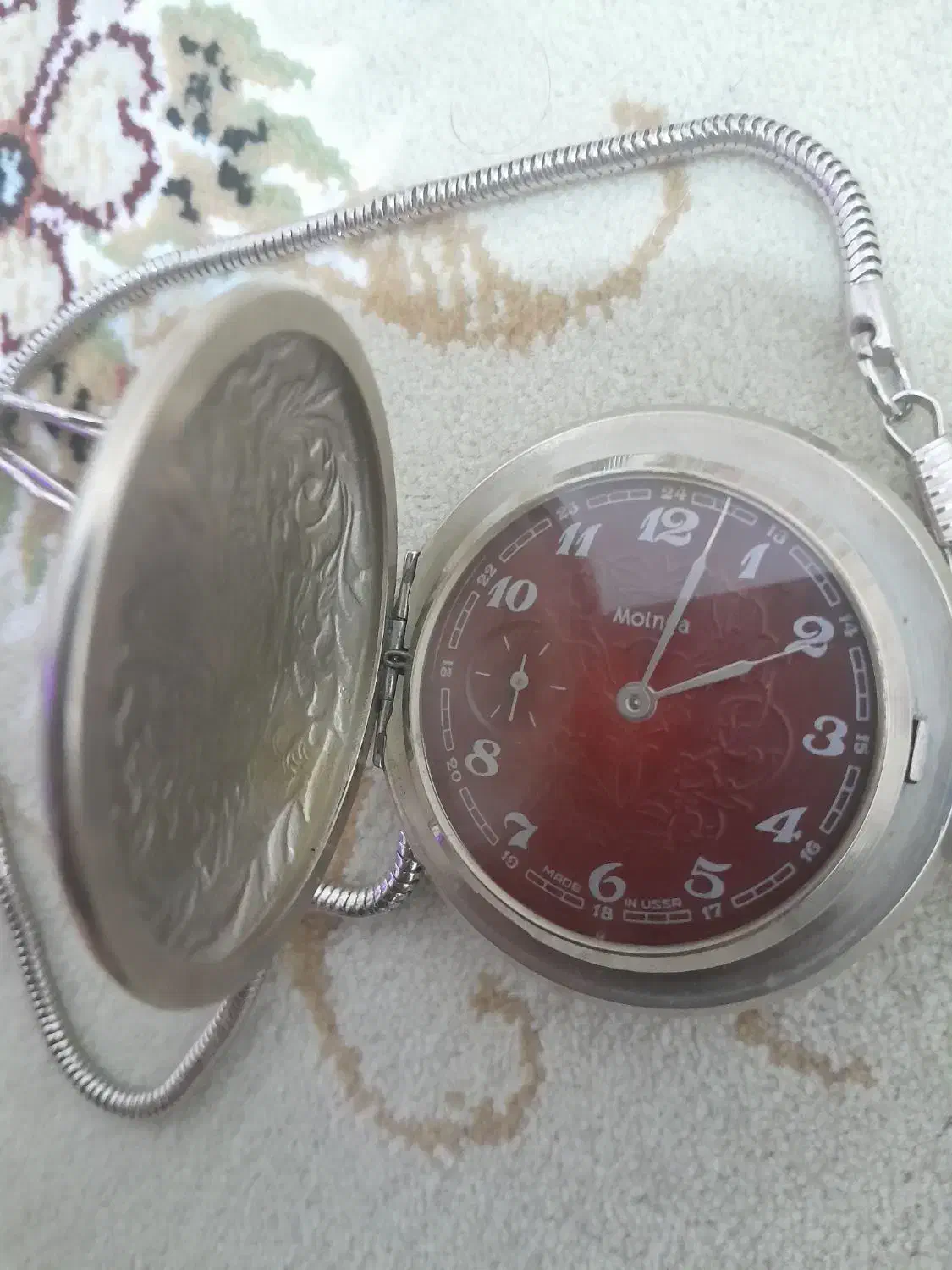 ساعت جیبی عتیقه|کلکسیون اشیاء عتیقه|خرم‌آباد, |دیوار