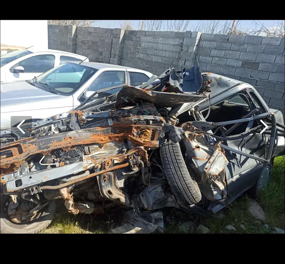 پراید تصادفی مدل۸۸|خودرو سواری و وانت|آزادشهر, |دیوار