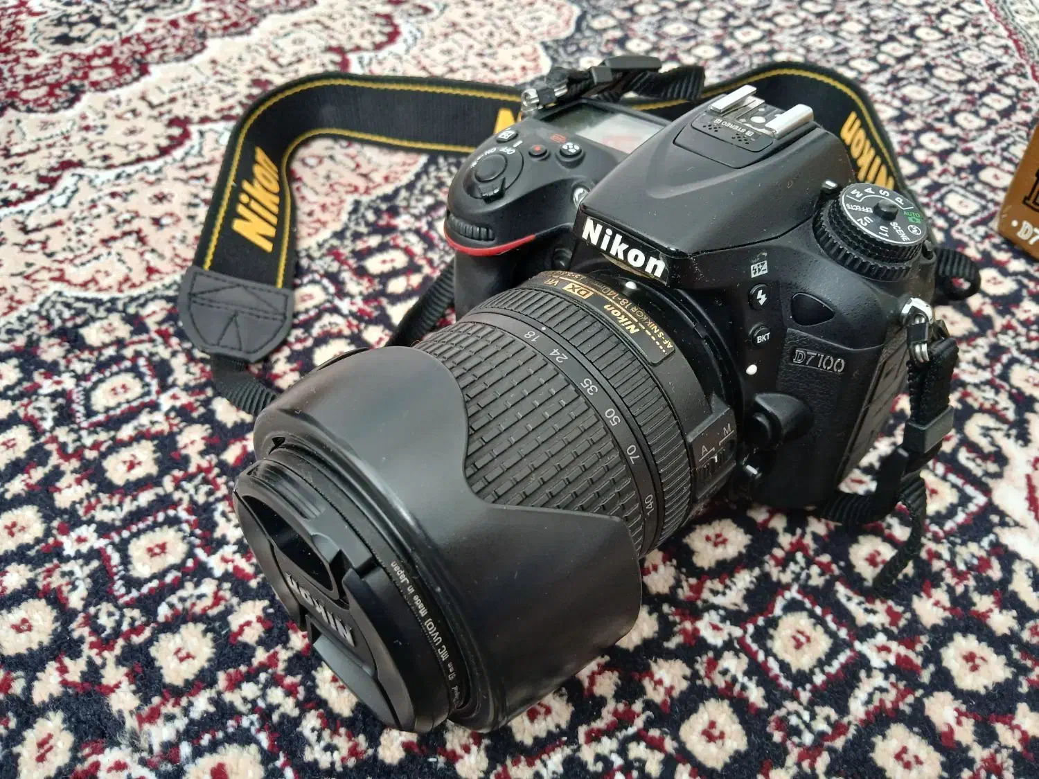 دوربین نیکون D7100 با لنز ۱۸ ۱۴۰|دوربین عکاسی و فیلم‌برداری|سنندج, |دیوار