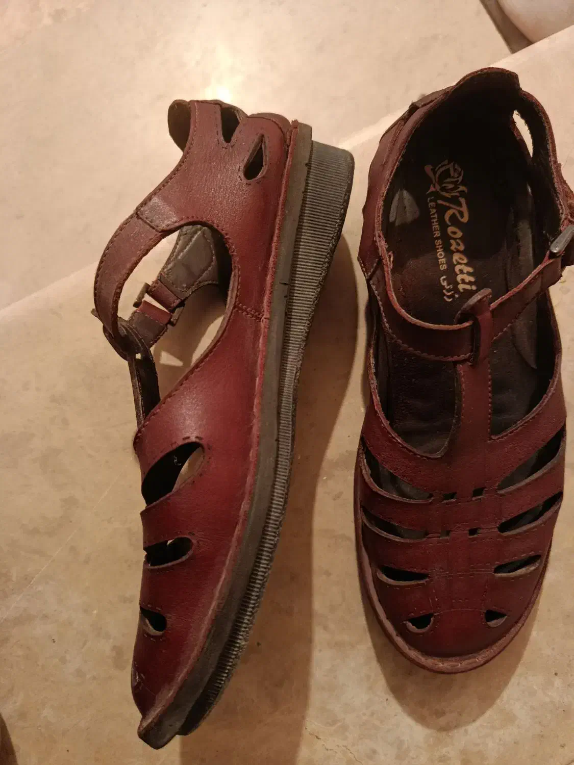 کفش تمام چرم طبی درحدنو|کیف، کفش، کمربند|اسلام‌‌آباد غرب, |دیوار