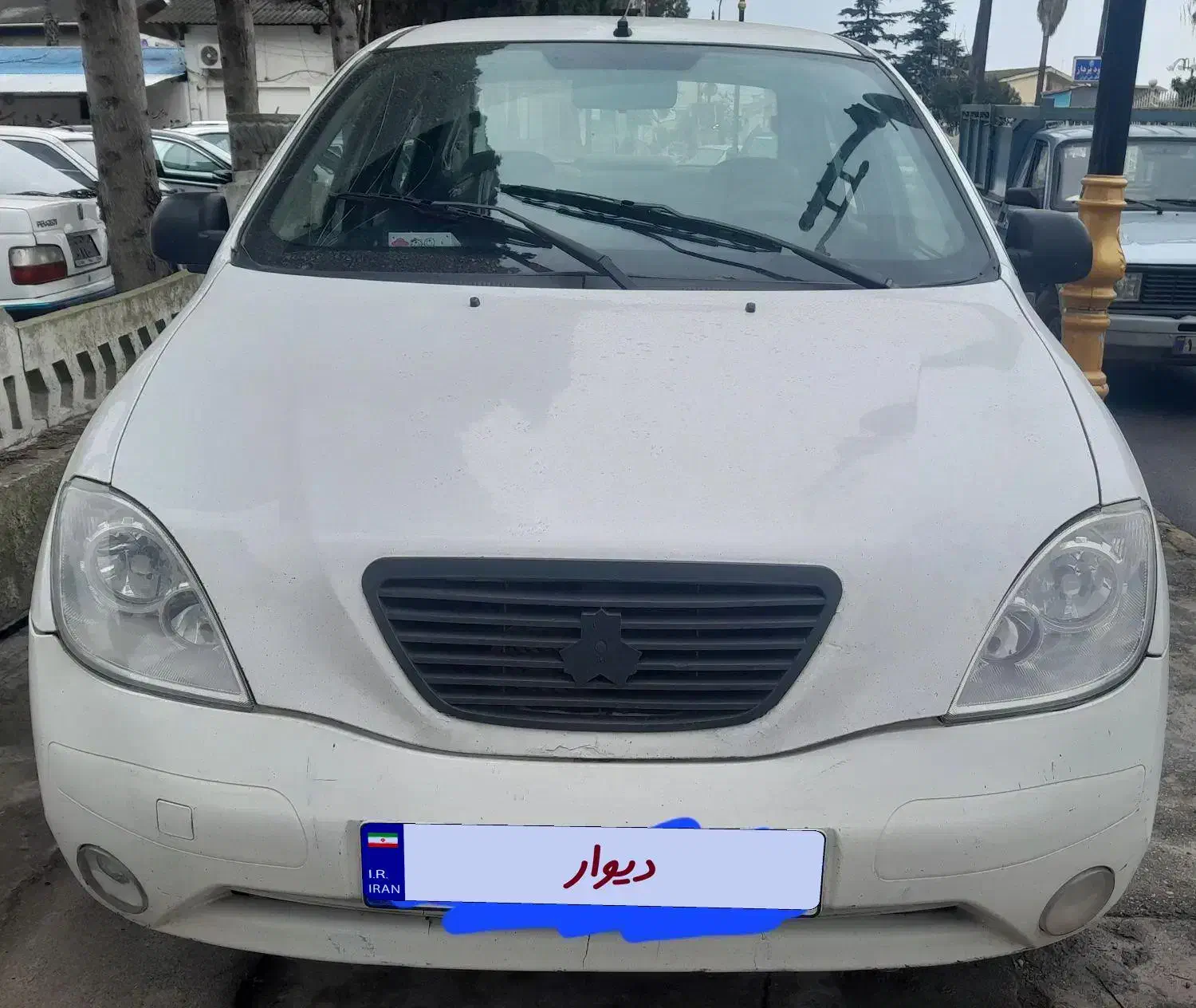 تیبا یک سفید سالم مدل ۹۷|خودرو سواری و وانت|رشت, گلسار|دیوار