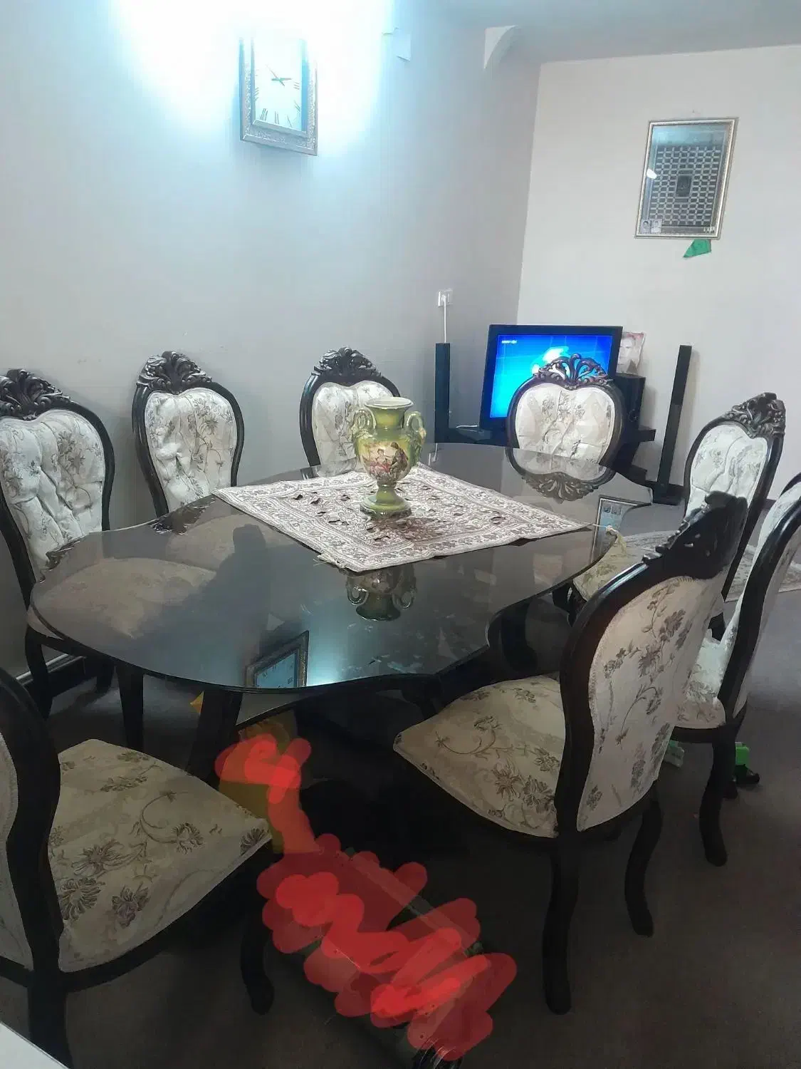 میز  و صندلی ناهار خوری 8 نفره|میز و صندلی غذاخوری|خرم‌آباد, |دیوار