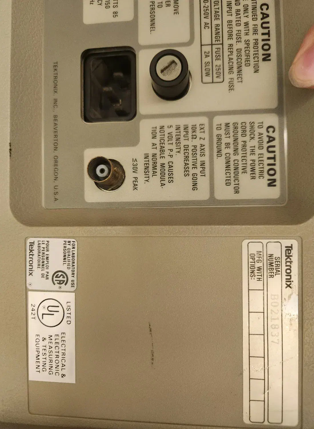 اسیلوسکوپ تکترونیکس آمریکا 100مگ|ابزارآلات|تهران, مرزداران|دیوار