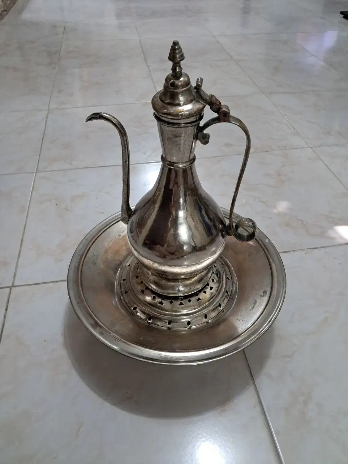 افتابه لگن قدیمی روسی انتیک|کلکسیون اشیاء عتیقه|بندر انزلی, چهارفریضه|دیوار