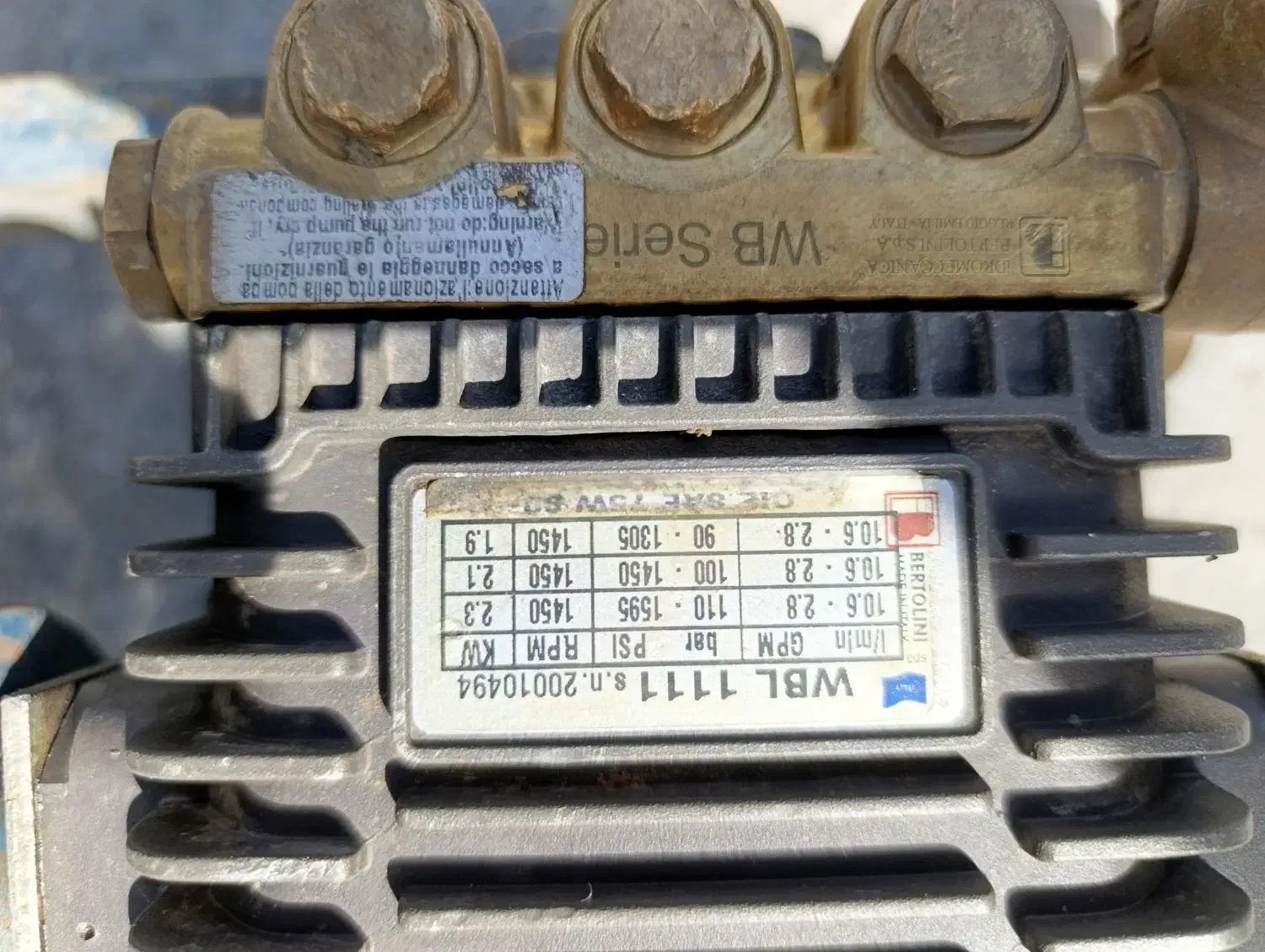 پمپ کارواش صنعتی تک فاز|ماشین‌آلات صنعتی|گرگان, |دیوار