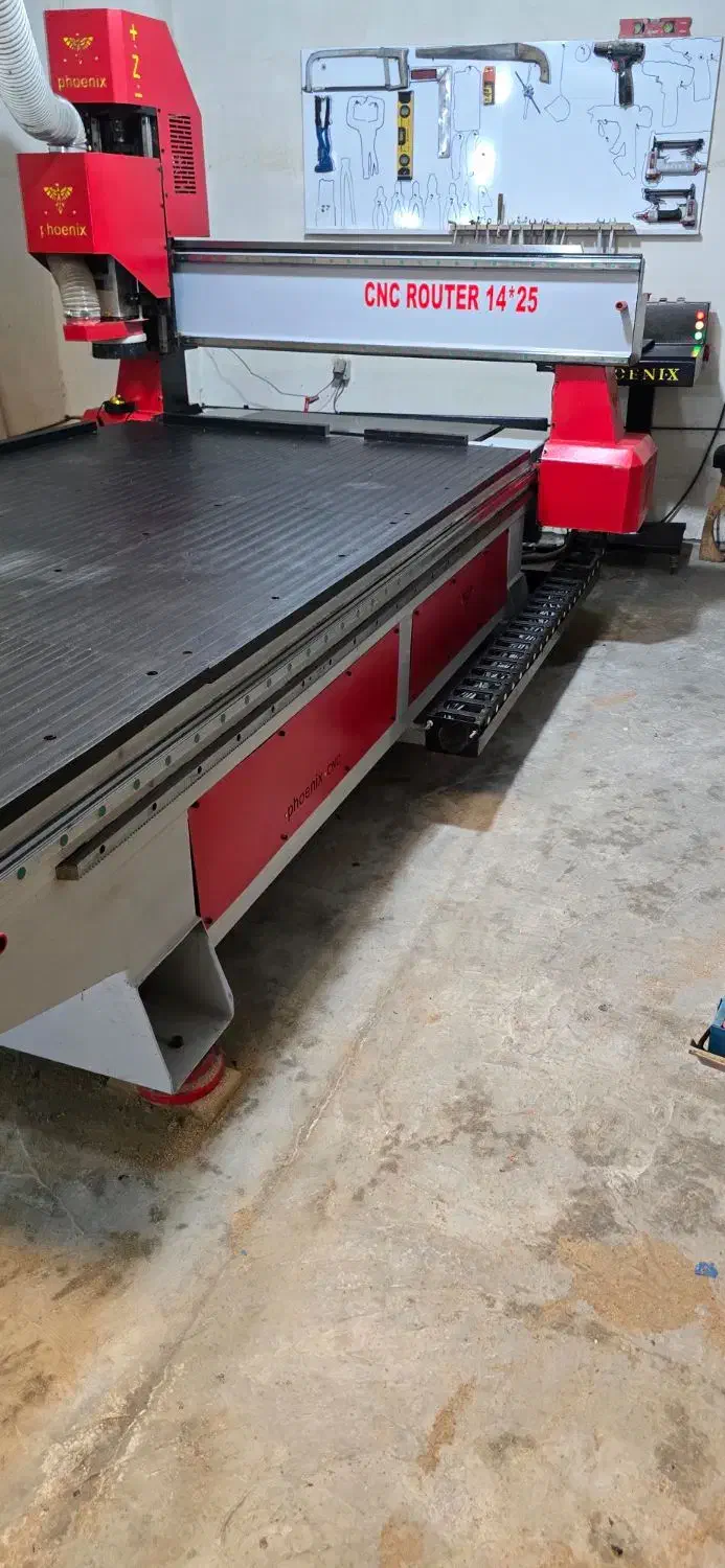 دستگاه cnc سی ان سی چوب|ماشین‌آلات صنعتی|شفت, |دیوار