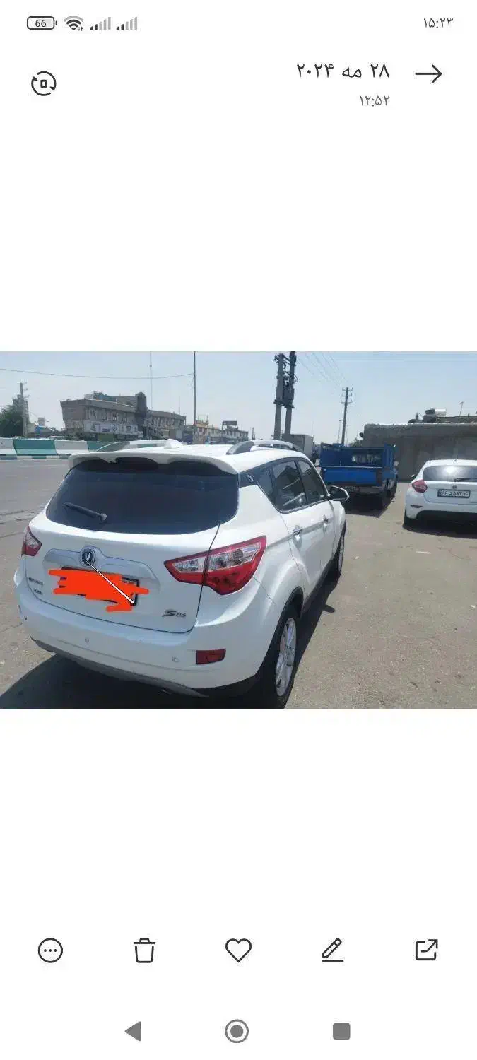 ماشین تک برگ می‌باشد و از اول در پارکینگ مسقف بوده|خودرو سواری و وانت|تهران, نعمت‌آباد|دیوار