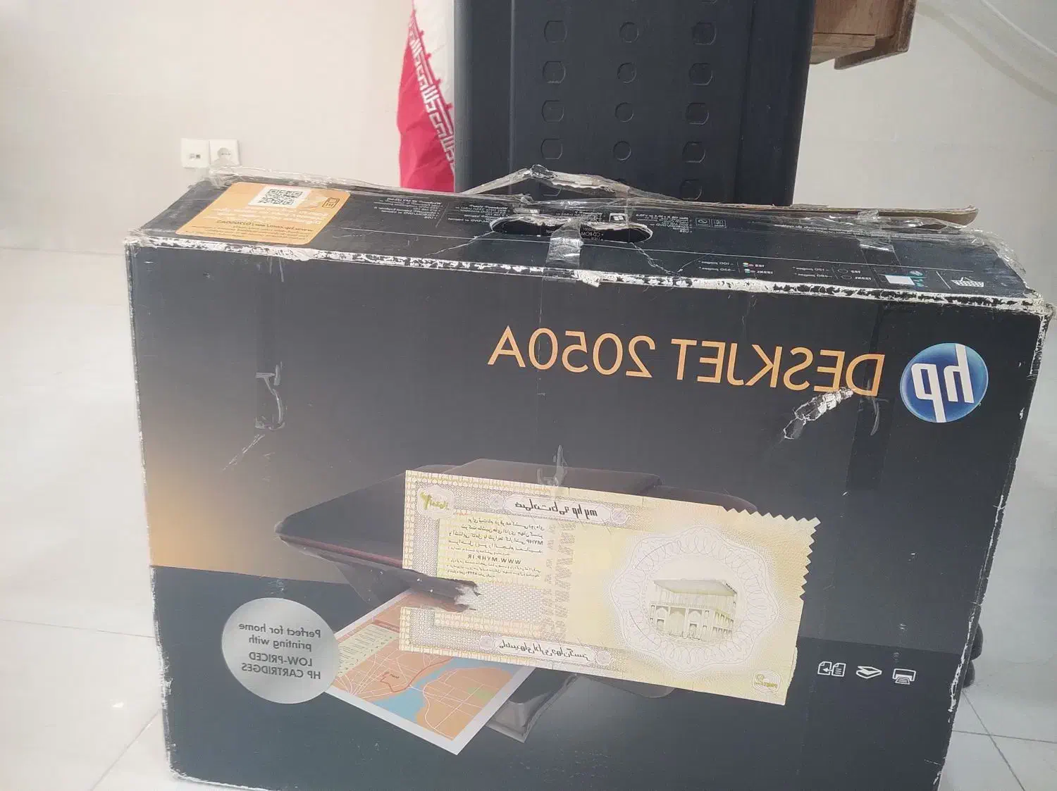 پیرینتر رنگی  DESKJET 2050A|پرینتر، اسکنر، کپی، فکس|رودهن, |دیوار