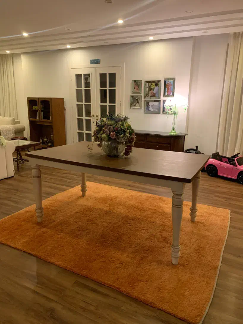 میز ناهاخوری چوبی ۶ نفره|میز و صندلی غذاخوری|رویان, |دیوار