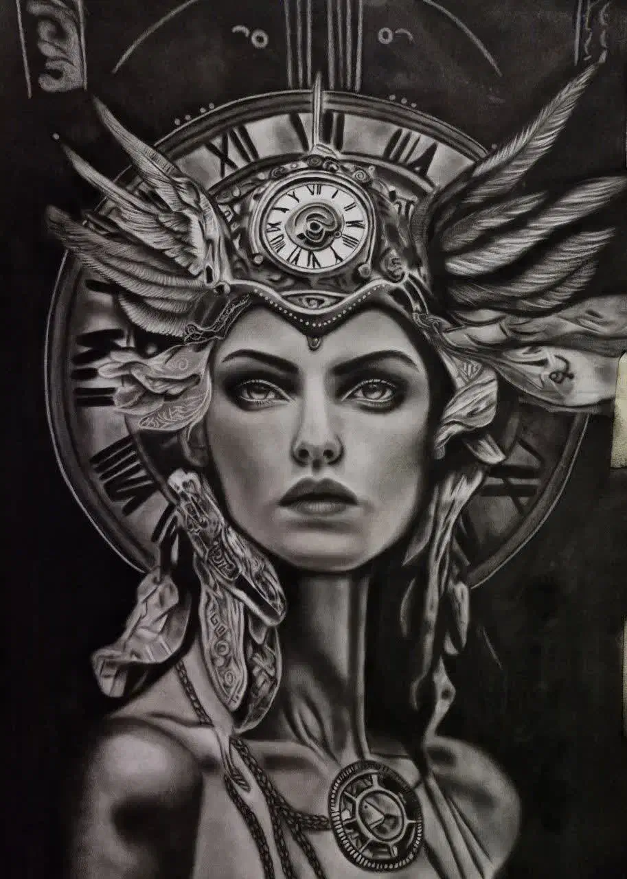 نقاشی سیاه قلم فروش و سفارش چهره|تابلو، نقاشی، عکس|لواسان, |دیوار