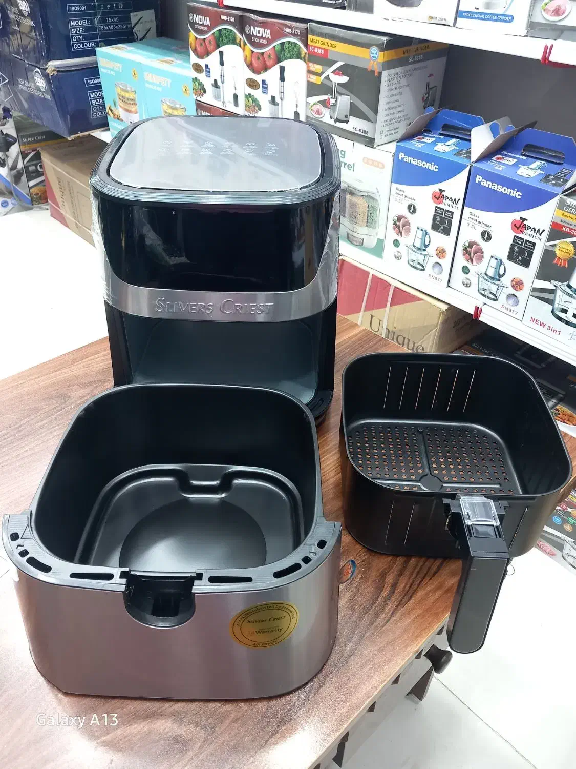 سرخکن بدون روغن سرخ کن سیلور کرست۱۳لیترسبدجداشونده|اجاق گاز و لوازم برقی پختوپز|آبادان, |دیوار