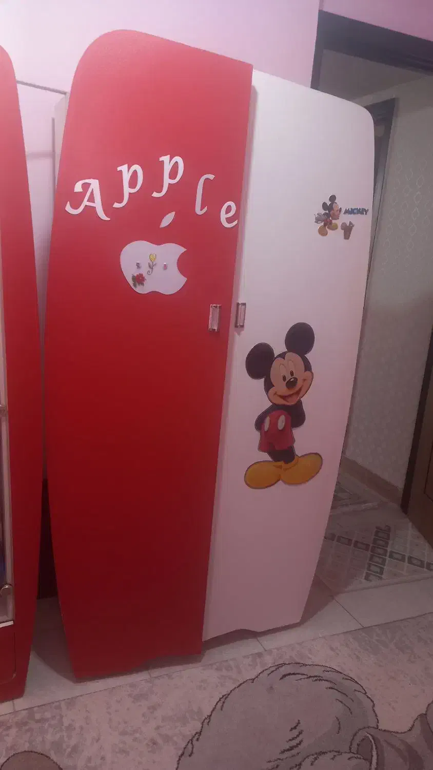 سرویس خواب دخترانه و پسرانه|تخت و سرویس خواب|فولادشهر, C3|دیوار