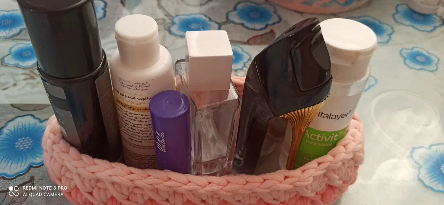 سبد تریکو بافته شده از تریکو درجه یک|صنایع دستی و سایر لوازم تزئینی|سلماس, |دیوار