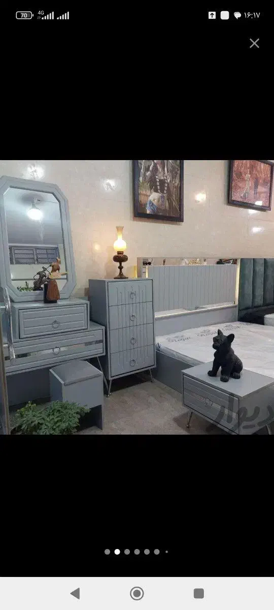 ست سرویس خواب مدل تدی|تخت و سرویس خواب|خوی, |دیوار