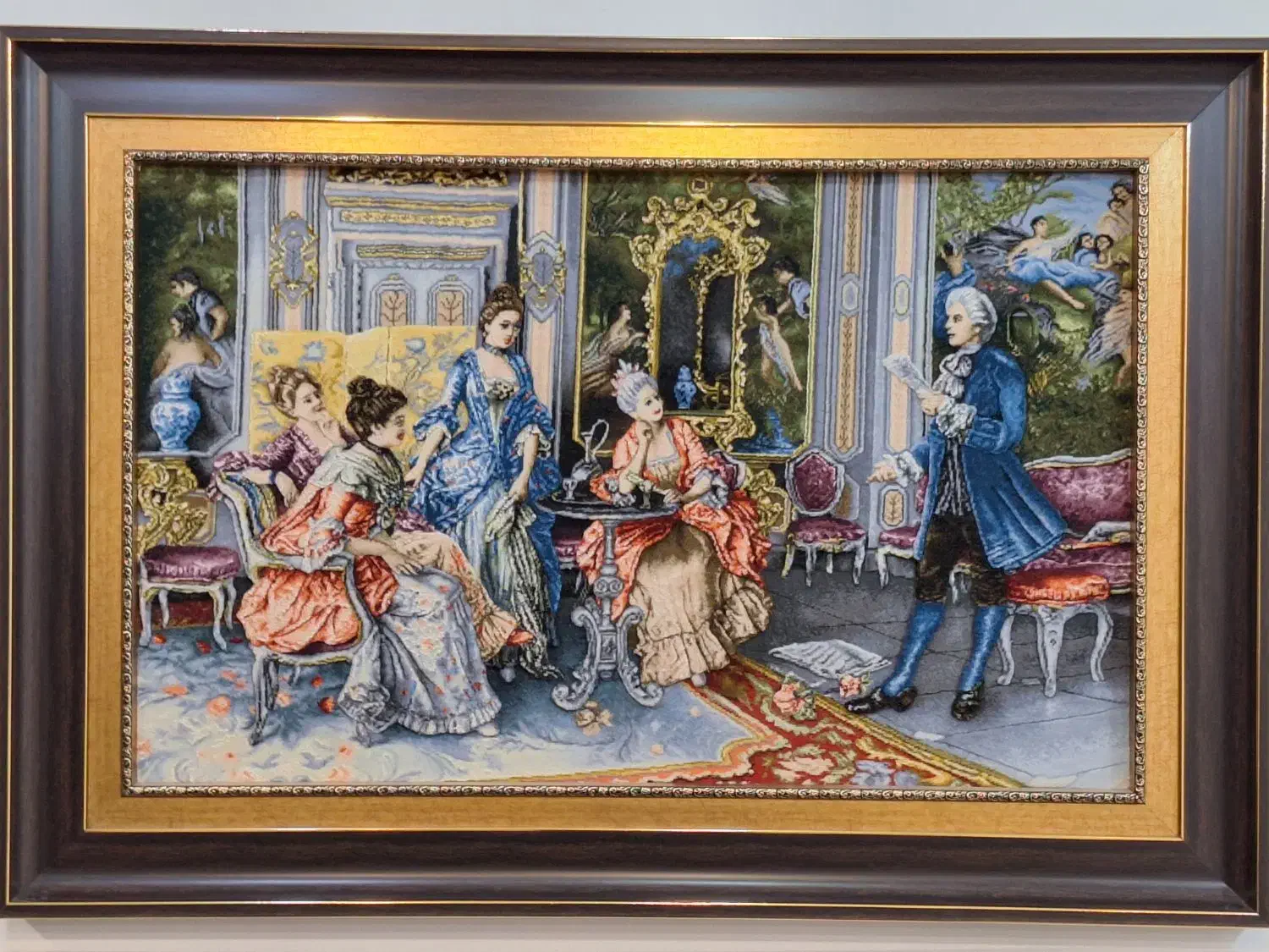 تابلو فرش دست باف|تابلو فرش|بیرجند, |دیوار