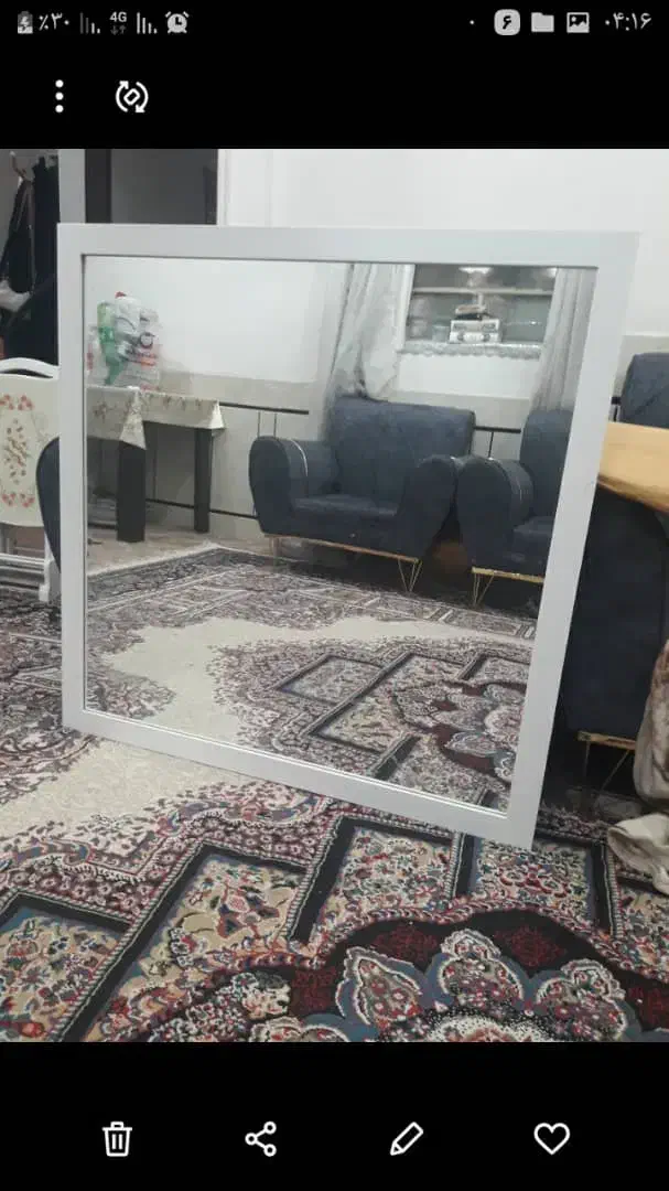 آینه سفید|آینه|دزفول, |دیوار