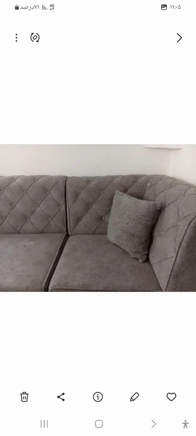 مبل ال چستر در حد نو|مبلمان خانگی و میز عسلی|مریوان, |دیوار