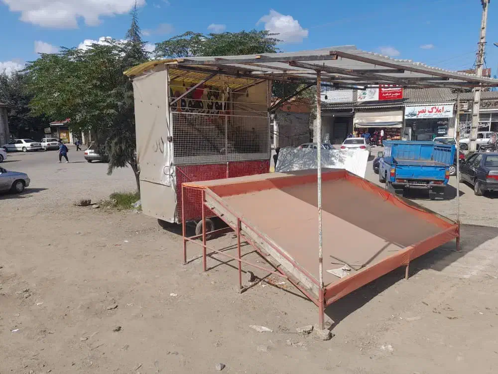 گاری و طبق برای بساط کاملا سالم تا تمام لوازم|فروشگاه و مغازه|رشت, پسیخان|دیوار