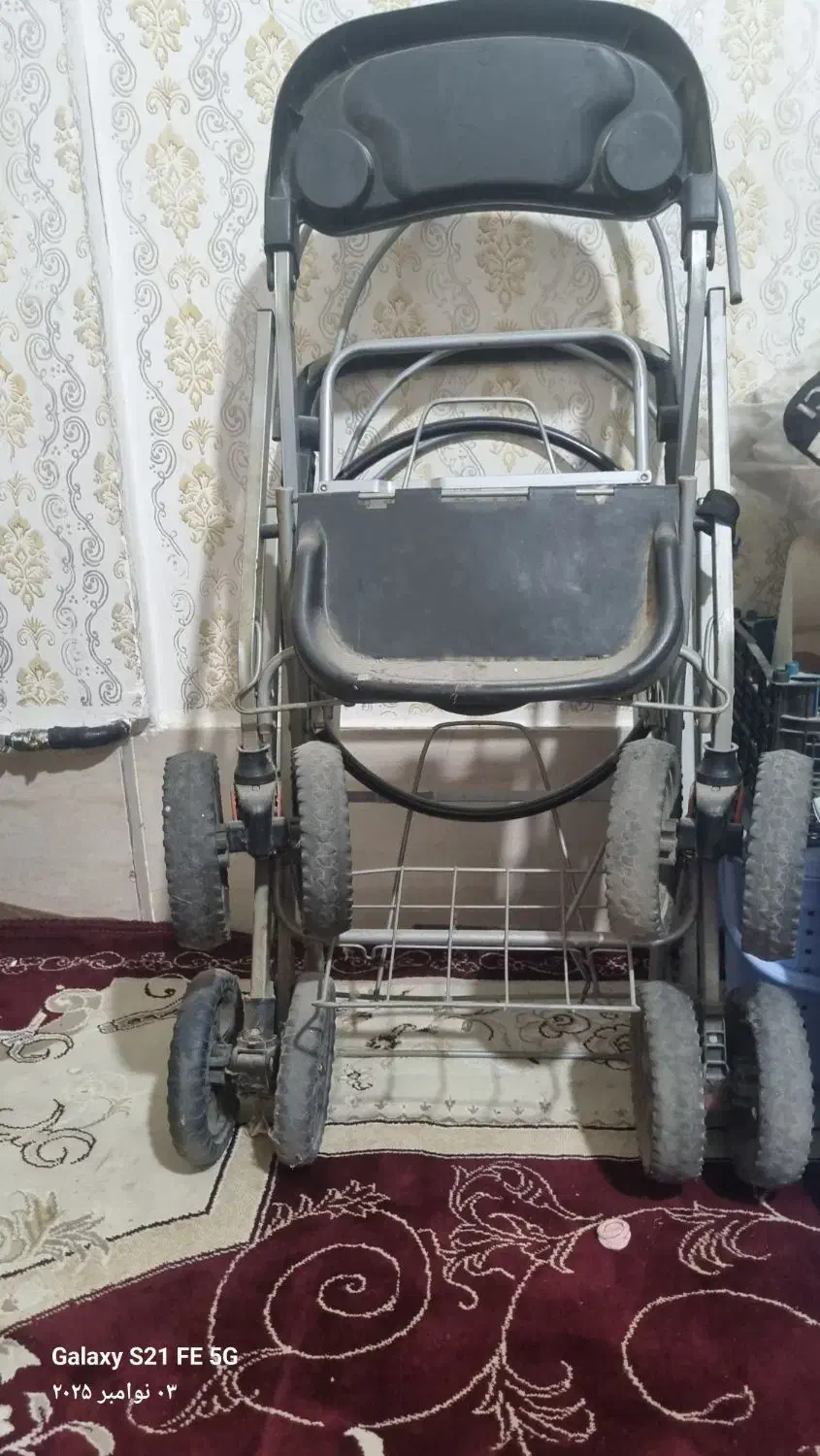 کالسکه دوقلو|کالسکه و لوازم جانبی|مشهد, طبرسی شمالی|دیوار