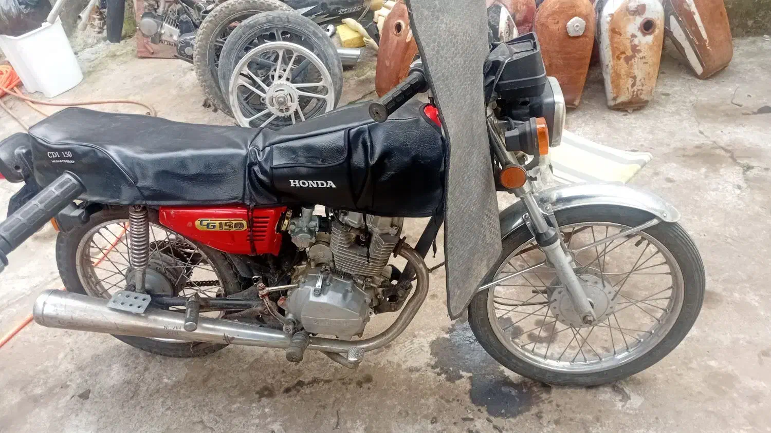 استارتی مدل ۸۶ ۱۵۰سی سی|موتورسیکلت|رشت, جانبازان|دیوار