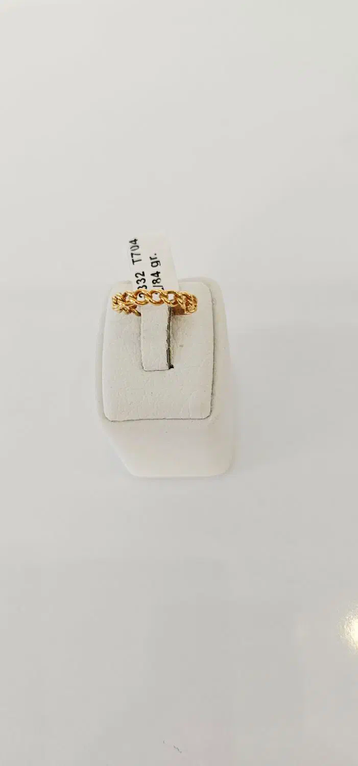 انگشتر مینیمال طلا زیر یک گرم|جواهرات|قم, زینبیه|دیوار