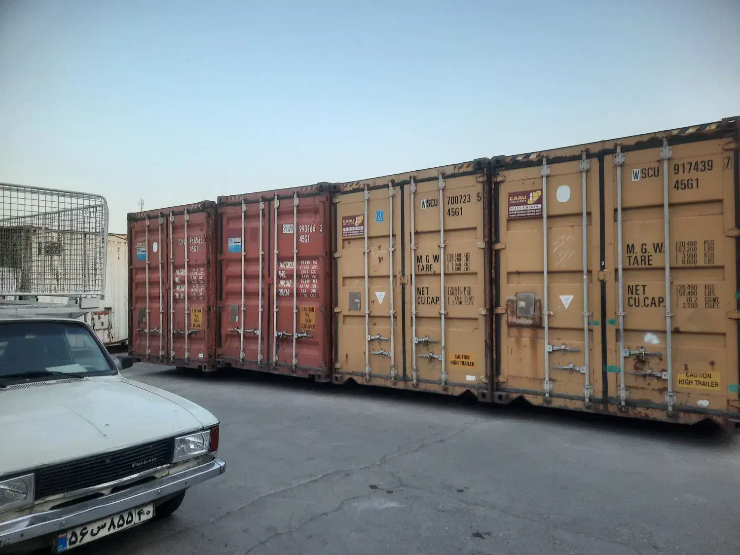 اجاره انبار کانتینری ۳۰ متری و ۱۲ متری|اجارهٔ دفتر صنعتی، کشاورزی، تجاری|تهران, شهرک بعثت|دیوار