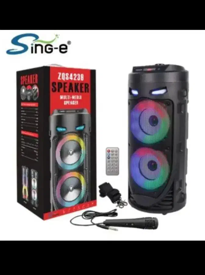 اسپیکر شارژی باند میکروفون شارژی پارتی باکس دیجی|سیستم صوتی خانگی|قم, نیروگاه|دیوار