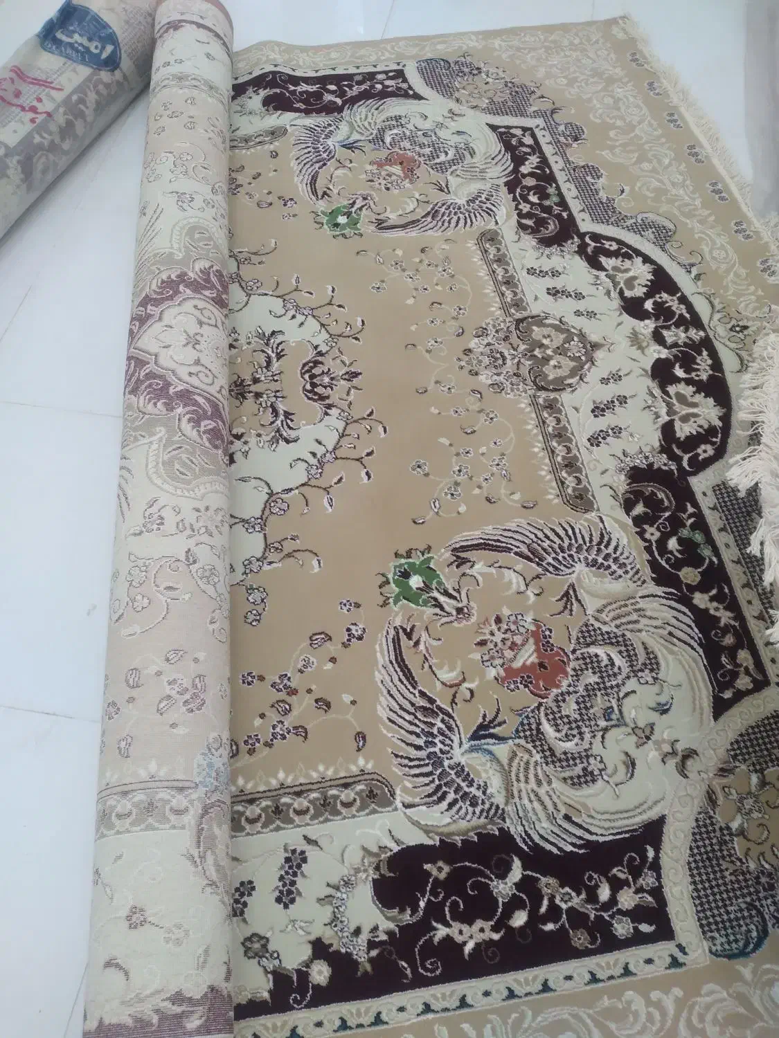 قالی نو نو|فرش|کرمان, |دیوار