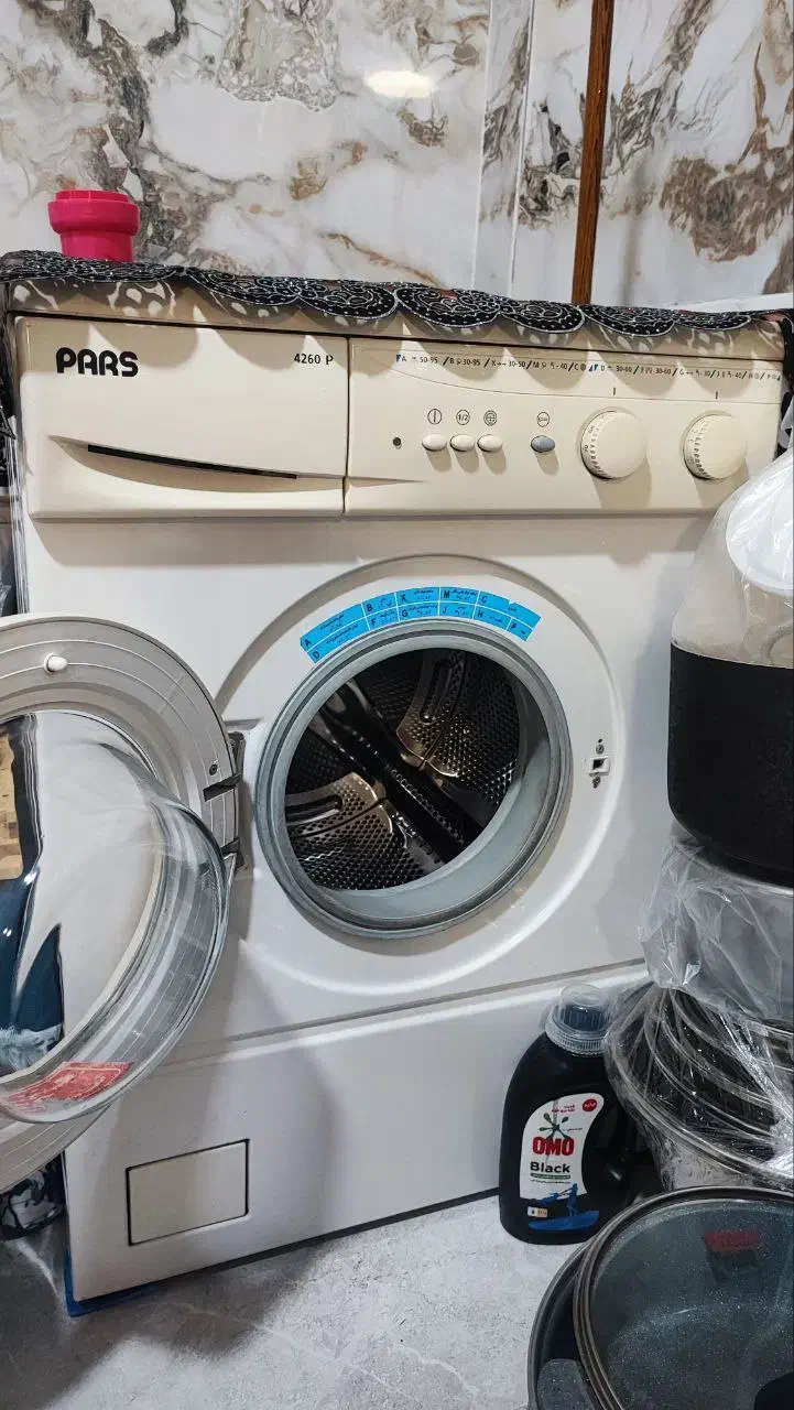 لباسشویی پارس 5 کیلویی بی نظیر|ماشین لباسشویی و خشک‌کن لباس|آستانه اشرفیه, |دیوار