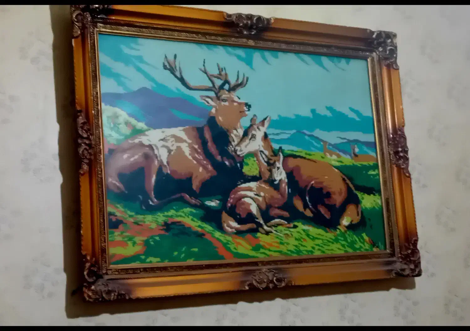 تابلو کوبلن کار دست|تابلو، نقاشی، عکس|ازنا, |دیوار