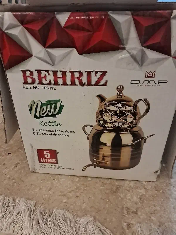 کتری و قوری استیل  Behriz|قوری، کتری، قهوه‌ساز دستی|تهران, گلستان (شهرک راه آهن)|دیوار