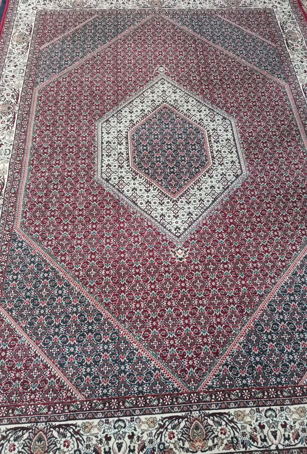 فرش طرح افشار 9 متری|فرش|زنجان, |دیوار